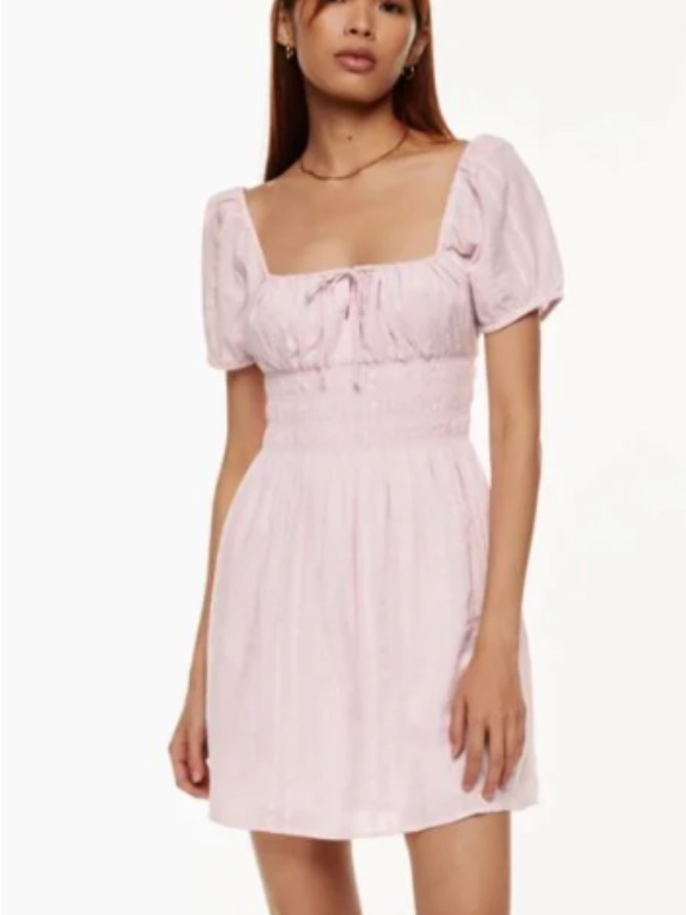 Aritzia Little Moon Kay Dress in Frosted Lilac (Size L)